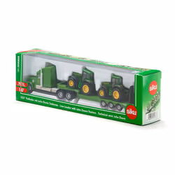 Siku Low Loader with John Deere tractors