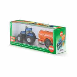 Siku Tractor with single axle vacuum tanker