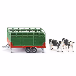 Siku Livestock trailer, Truck/Trailer model, 3 yr(s), Green, Red