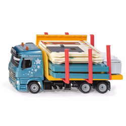 Siku Prefab house transporter Heavy haulage transporter model Preassembled 1:50