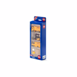 Siku 6335, Logistics Set, Preassembled, Any gender, Metal, Plastic, DHL Logistics, 7 pc(s)