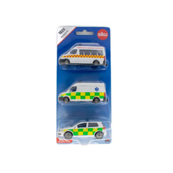 Siku Childrens Ambulance Toy Vehicles 3 Pack Gift Set
