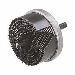 wolfcraft GmbH standard hole saw, Set, Drill, Drywall, Panel, Wood, Black, Metal, Hex shank
