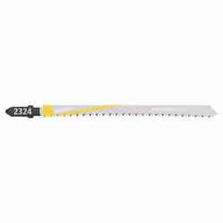 wolfcraft GmbH 2324000, Jigsaw blade, Laminated panel, High carbon steel (HCS), Stainless steel, 10.5 cm, 2 mm