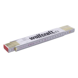 wolfcraft GmbH 5227000 ruler Scale ruler 212 mm Beige, Black, Red 1 pc(s)