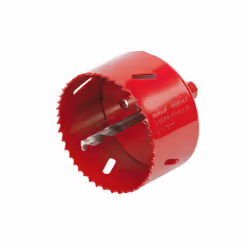 wolfcraft GmbH Bi-metal hole saws, Single, Cordless screwdriver, Drywall, Non-ferrous metal, Plastic, Plywood, Wood, Red, Bim ...