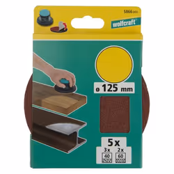 wolfcraft GmbH 5867000 sander accessory 5 pc(s) Sanding disc - Additional view 7