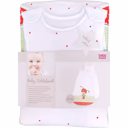Herding Baby Best Baby-Sleeping Bag, Lady Bug Motif, 70 cm, Allround Zipper and Snap Buttons, White