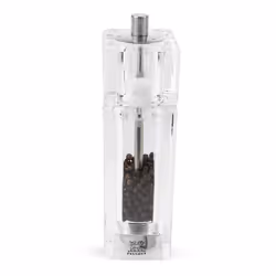 Peugeot Pontarlier Acrylic Combo Pepper Mill and Salt Shaker  15cm/6-Inch