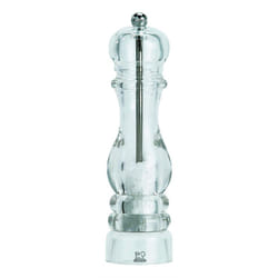 Peugeot Nancy Clear Acrylic Manual Salt Mill - 22cm