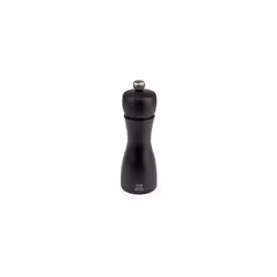 Peugeot - Tahiti Manual Pepper Mill - Adjustable Grinder - Matt Black, Beechwood, 15 cm