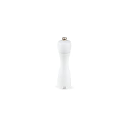 Peugeot - Tahiti Manual Pepper Mill - Adjustable Grinder - Beechwood, Matt White, 20 cm