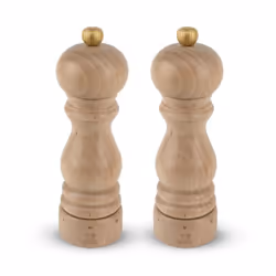 Peugeot PARIS, Salt & pepper grinder set, Wood, Wood, Stainless steel, 180 mm, France