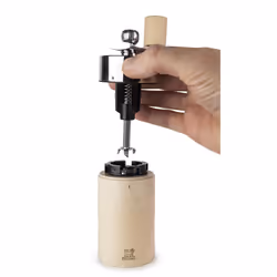 - Isen 15 cm Manual Nutmeg Mill - Made With PEFC Certified Wood - Lifetime Guaranteed Mechanism - Made In France - Natural Colour Beechwood and