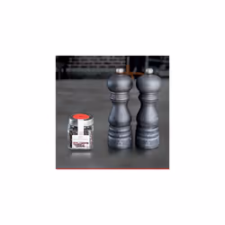 - Paris u'Select Manual Pepper Mill - Adjustable Grinder - Beechwood, Graphite Finish, 18 cm - Additional view 3