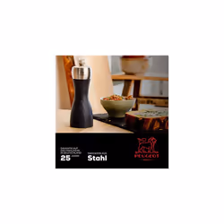 Peugeot 39486 Fidji Pepper Mill, Wood, Graphite & Steel - Additional view 4