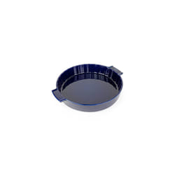 - Appolia - Traditional ceramic pie, blue, 28 cm