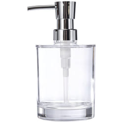 Soap Dispenser Windows Transparent, Acryl, 8.3 x 8.3 x 15.8 cm