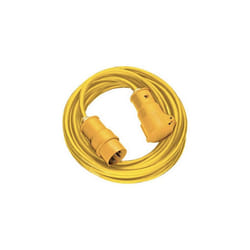 Brennenstuhl 1166463 Extension Lead 14 Metre 110V 16 Amp 1.5mm Thick Yellow