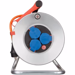 Brennenstuhl 1198370 power extension 25 m 3 AC outlet(s) Outdoor Steel