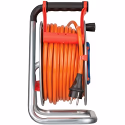 Brennenstuhl 1198370 power extension 25 m 3 AC outlet(s) Outdoor Steel