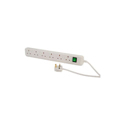 Brennenstuhl 1159523 6 Way Extension Socket