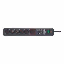 Brennenstuhl 1159490966 power extension 3 m 6 AC outlet(s) Indoor Anthracite - Additional view 8