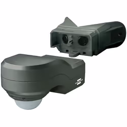 Brennenstuhl PIR 240, Anthracite, IP44, 10 - 240 s, 240°, Passive infrared (PIR) sensor, Wired