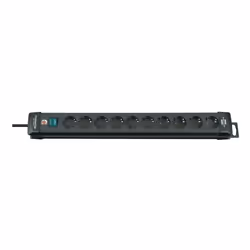 Brennenstuhl 1951100100 power extension 3 m 10 AC outlet(s) Indoor Black - Additional view 8