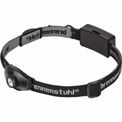 Brennenstuhl 1178760, Headband flashlight, Black, IP44, LED, 2 lamp(s), 100 lm