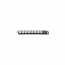 Brennenstuhl Super-Solid-Line FB Extension Socket with Safety Fuse Button 8-way 2,5m H05VV-F 3G1,5 black/light grey with 13A ...