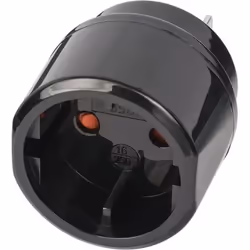 - Adapter enabling electrical equipment using the 2-pin plug system in countries using the Euro plug system to be used in the ...