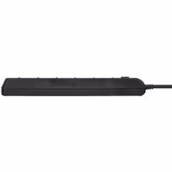 Brennenstuhl 1153110116 power extension 2 m 6 AC outlet(s) Indoor Black - Additional view 4