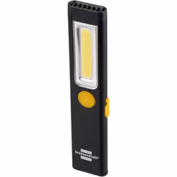 Brennenstuhl 1175590, Hand flashlight, Black, Metal, Charging, IP20, LED