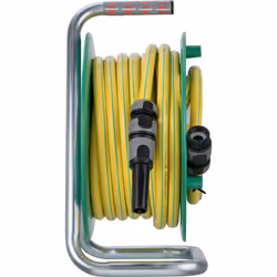 Brennenstuhl 1237130 garden hose 20 m Above ground Plastic Green, Yellow