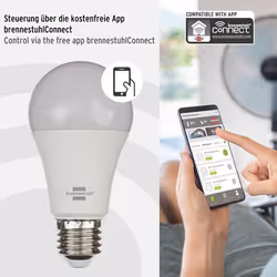 Brennenstuhl 1294870270 smart lighting Smart bulb Wi-Fi 9 W - Additional view 6