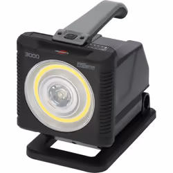 Brennenstuhl HL 3000, Hand flashlight, Black, Plastic, Buttons, IP54, III