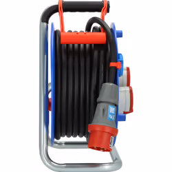 Brennenstuhl 1238010 power extension 30 m 3 AC outlet(s) Outdoor Black, Blue, Red