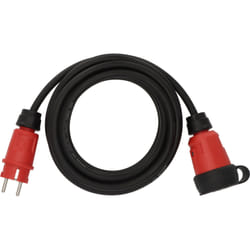 Brennenstuhl 9161050110 power extension 5 m 1 AC outlet(s) Indoor/outdoor Black, Red