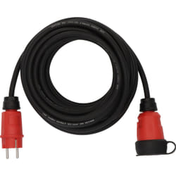 Brennenstuhl 9161100110 power extension 10 m 1 AC outlet(s) Indoor/outdoor Black, Red