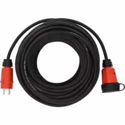 Brennenstuhl 9161250110, 25 m, Outdoor, Straight, IP44, Abrasion resistant, Cut resistant, UV resistant, Neoprene