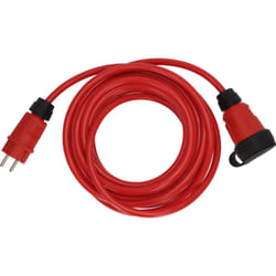 Brennenstuhl 9162100210 power extension 10 m 1 AC outlet(s) Outdoor Black, Orange