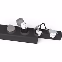 Brennenstuhl 1508110010 power plug adapter Type F Type C White