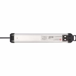 Brennenstuhl 1391030611 power extension 3 m 6 AC outlet(s) Indoor Black, Silver