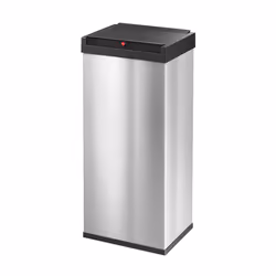 Hailo 0860-211 Big-Box XL 1 x 52 liters / 13.7 gallons | Self-Closing Swing lid | Stainless Steel Liner Clamping Frame | Wast ...