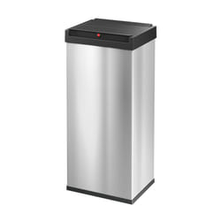 Hailo 0860-211 Big-Box XL 1 x 52 liters / 13.7 gallons | Self-Closing Swing lid | Stainless Steel Liner Clamping Frame | Waste bin Kitchen Rectangular