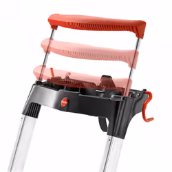 Hailo 8050-407 ladder Folding ladder Aluminium, Black - Additional view 5