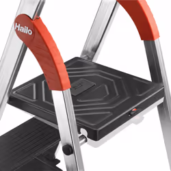 Hailo 8050-607 ladder Folding ladder Aluminium, Black
