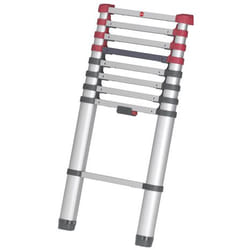 Hailo 7113-091 Telescoping ladder Aluminium, Black, Red