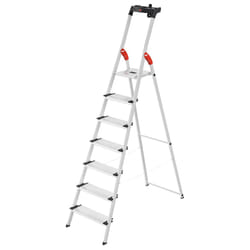 Hailo L80 ComfortLine Step ladder Grey